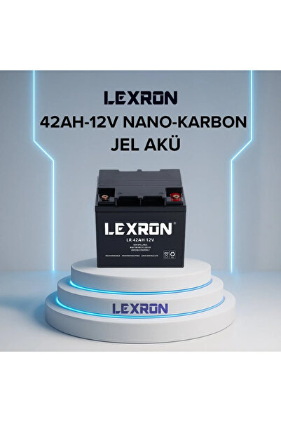 Lexron 12V 42AH DEEP CYCLE JEL AKÜ