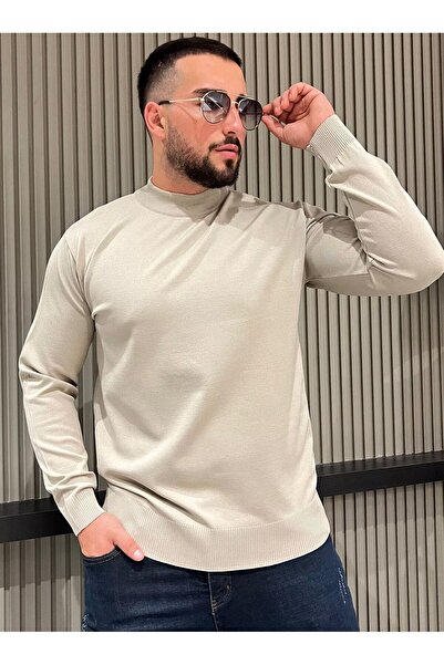 ribana Slim Fit Half Turtleneck Knitwear Sweater