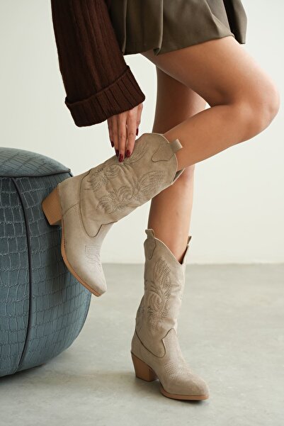 MODAADAM Жіночі ковбойські чоботи Meloni - норка