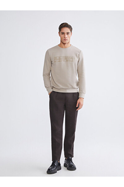 LC Waikiki Ανδρικό φούτερ Vision New Season Crew Neck με τύπωμα