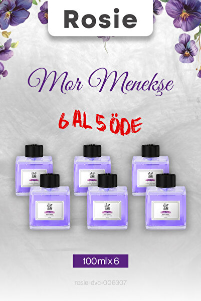 ROSIE 6 AL 5 ÖDE, Mor Menekşe Çubuklu Oda Kokusu 100 ml