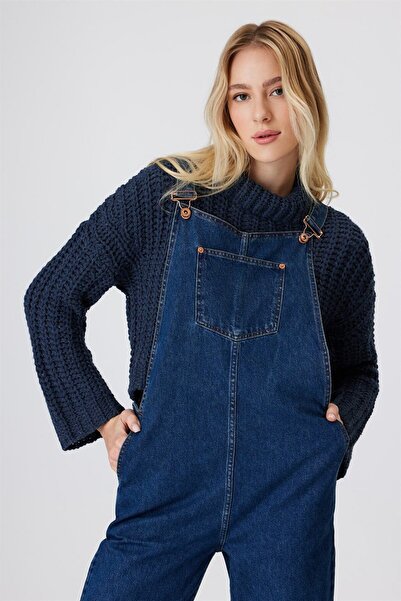 Lee Cooper Mary Women's 100% Cotton Jean Jumpsuit