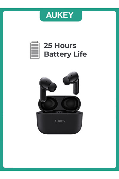AUKEY AUKEY True Wireless Earbuds، BT5.2, IPX5 Waterproof, 22 Hours battery L...