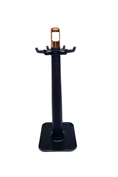 AROW 7 Piece Black-Copper Silicone Ladle Set - Tr-2659