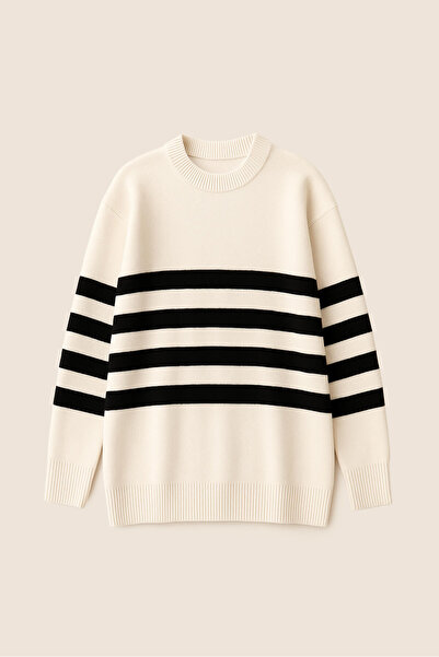 Touché Privé STRIPED KNIT TUNIC