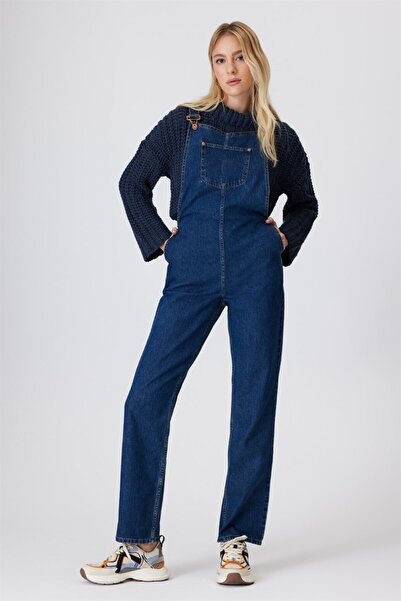 Lee Cooper Mary Women's 100% Cotton Jean Jumpsuit