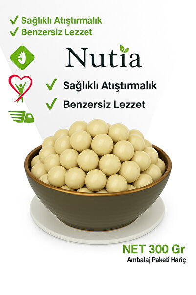 MEK Lüks Çikolata Kaplama Sütlü Taze Fildişi Leblebi 300 gr