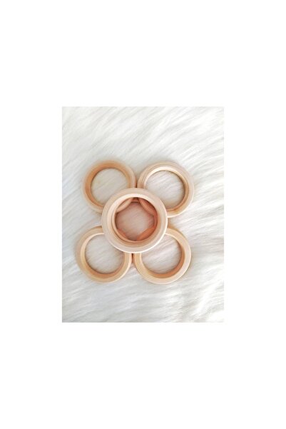 Hobice Satış 10 bucăți de inele din lemn șlefuit de 70 mm BYBX2