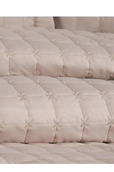 BELENAY HOME Aleda Kapitoneli 3 Parça Çift Kişilik Yatak Örtüsü Takımı