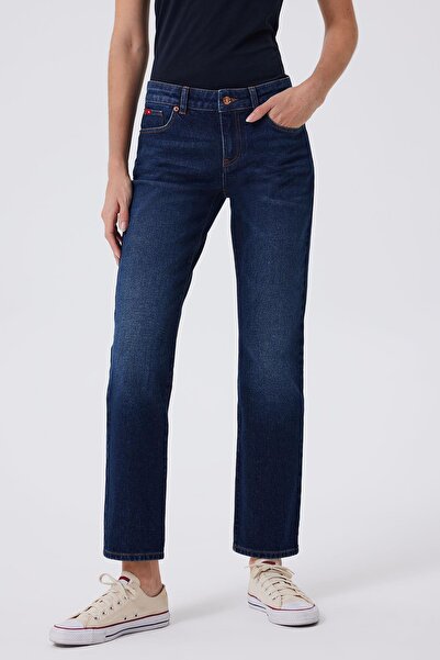 Lee Cooper Funny Women's Jean Pants Hillary Dark Blue