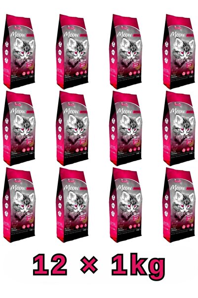 Pet Steps Meow طعام القطط الصغيرة - دجاج حقيقي، تركيبة نمو غنية بالبروتين، 1 ...