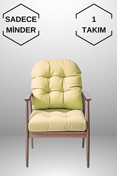 MoMMe Pernă pentru scaun 45x45 CM pentru șezut și spătar (1 SET) CULOARE BEJ