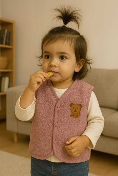 neocotton Welsoft бебешка и детска жилетка с копчета