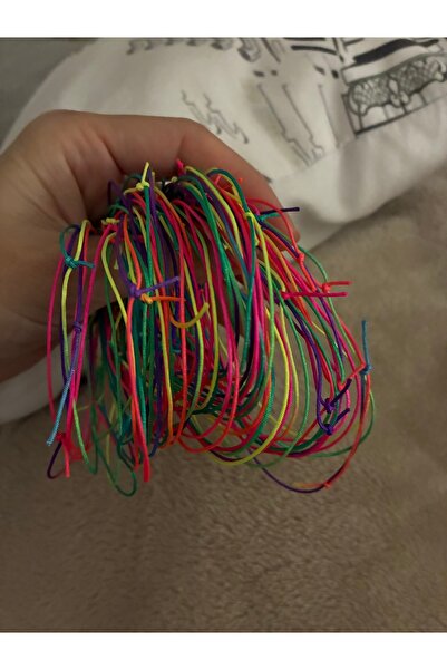 DeNors Renkli Bileklik – Unisex Ayarlanabilir Bilekliği |Halhal| El Yapımı Takı