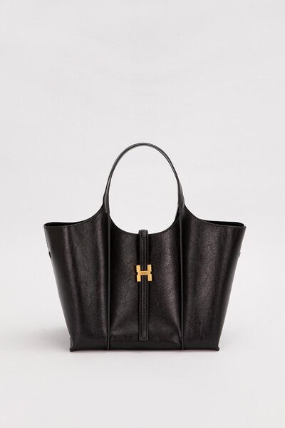 Levidor Siyah Askı Kilit Detay El Çantası