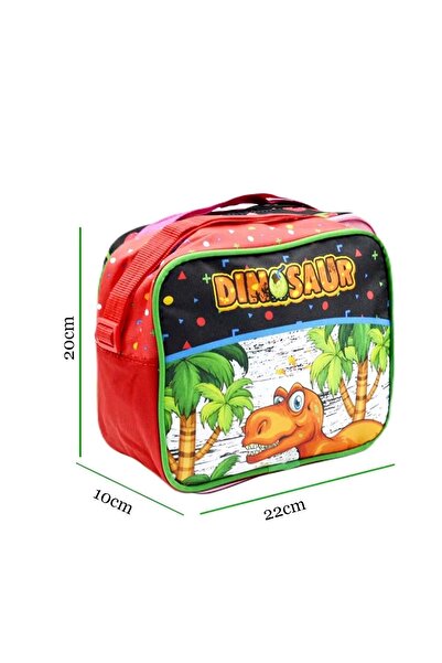 Sentor Sntılk23-07K Dinasour Primary School Bag Must Be Fed