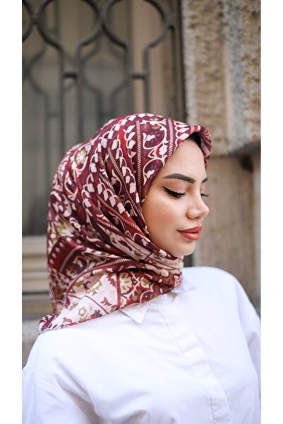 efdal şal eşarp Jade Pattern Imported Cotton Scarf