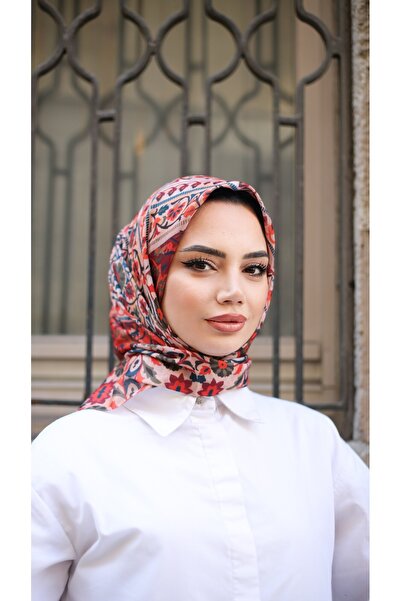 efdal şal eşarp Jade Pattern Imported Cotton Scarf