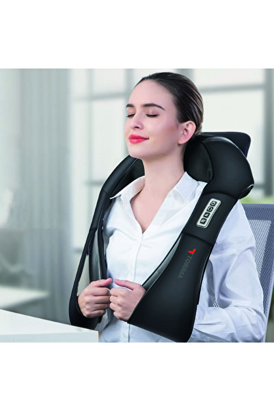 Torima QY-666 Black Vibration Neck Massager Device