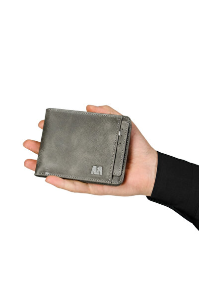 MFT Leather Design محفظة جلدية للرجال - موديل FOSSIL GENUINE