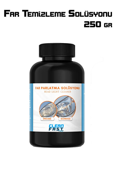 CF CLEANFAST Yeni Nesil Premium Buharlı Far Temizleme Sıvısı Ve Parlatma Solüsyonu Kloroform Uyumlu 250 gr