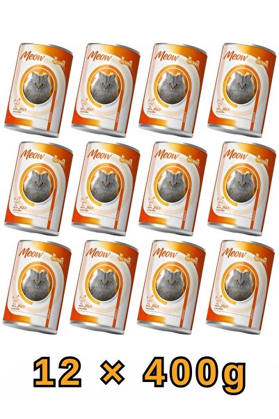 Pet Steps Meow Adult Cat Food – Real Chicken Recipe, Balanced Nutrition, 400g...
