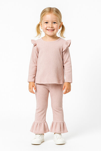 Bunika Baby Roze set sa volanima