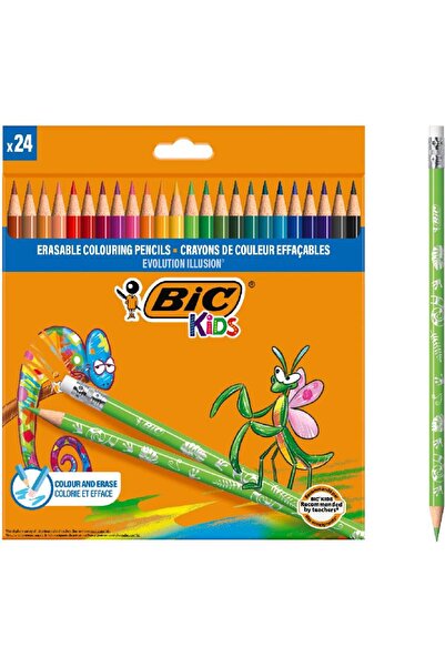 Bic Creioane colorate Evolution Illusion 2,8 mm, 24 buc.