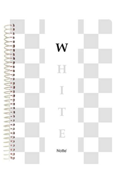 Notte Caiet spiralat A4 cu 4 diviziuni, 100 de coli de dictare