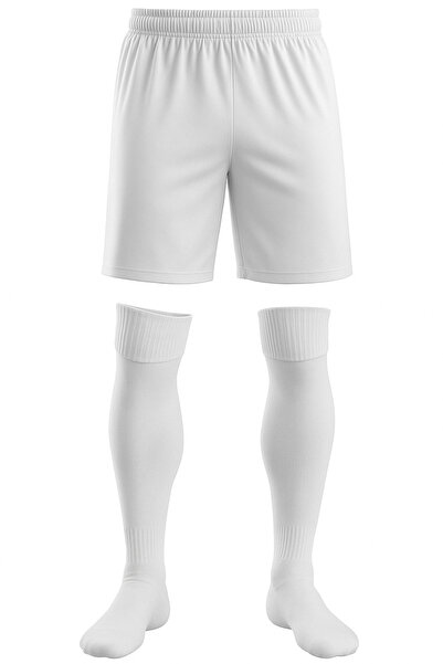 GAZELMANYA Futbol Şortu Ve Futbol Çorabı Seti Sporcu Şortu Ve Çorabı Şort Ve Çorap Futbol Şort Çorap Seti