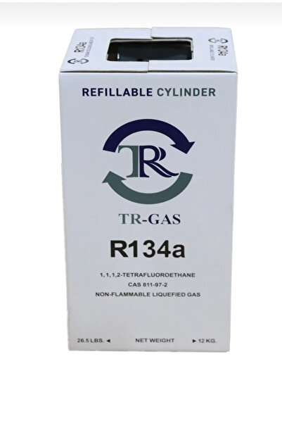 TR Marka R134A Klima Gazı ( 12Kg Gas tekrardan doldurulabilir depozitolu tüpt...