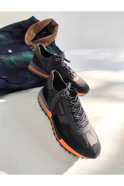 Of&Off ERKEK İTHAL SPOR SNEAKER-SİYAH - 42