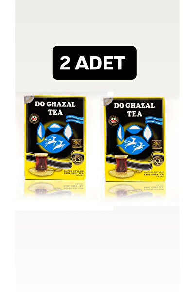 Do Ghazal Tea Bergamot Aromalı Siyah Dökme Seylan Çay X2 Adet 500 gr %100 Orijinal SADE İÇİNİZ