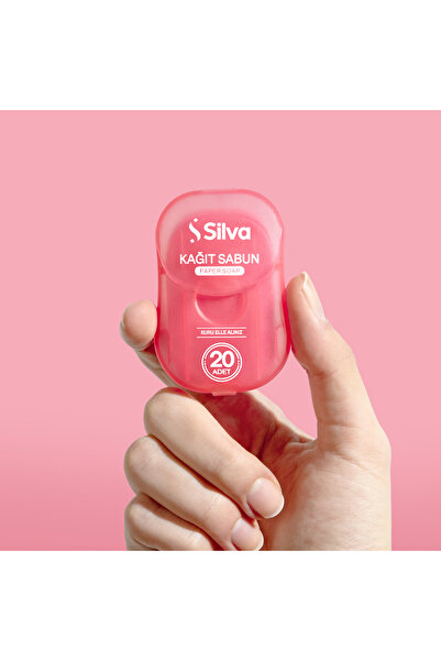Silva Kağıt Sabun 5'li (5 PAKET X 20 ADET)