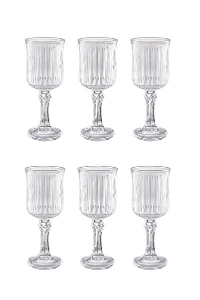 Perotti Capone Lines Glass 6-Piece Coffee Side Glasses 55 ml