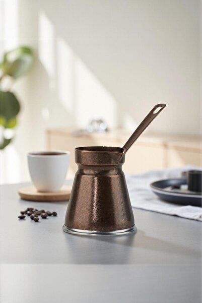 cezpot Saren Döküm Cezve 3 Kişilik İndüksiyon (Mıknatıslı) Ocaklara Uyumlu