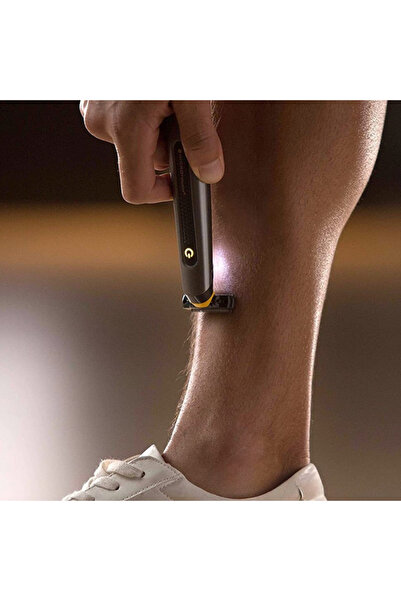 BIRAI Micro V2 Pro Electric Trimmer - Beard & Body, USB Rechargeable, 3 Combs, Waterproof, LED, Blac