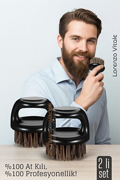 Transformacion 2 piepteni pentru barbă din păr de cal - 721413