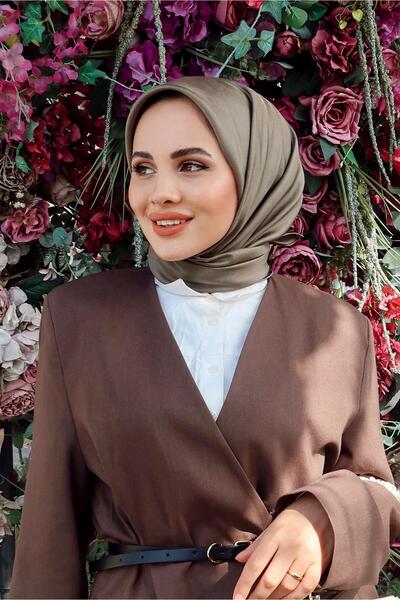 Levidor K.Vizon Çift Taraflı Twill İpek Eşarp