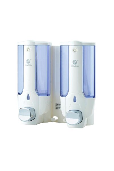 Omnipazar Xinda ZYQ138SB Dozator de săpun lichid și șampon 2 bucăți alb 2x380 ml