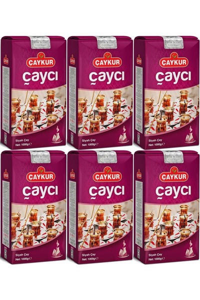 Çaykur Çaycı Tea 6kg (6Pk*1Kg)