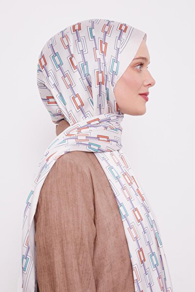 Levidor Kitten Square Chain Pattern Angel Shawl