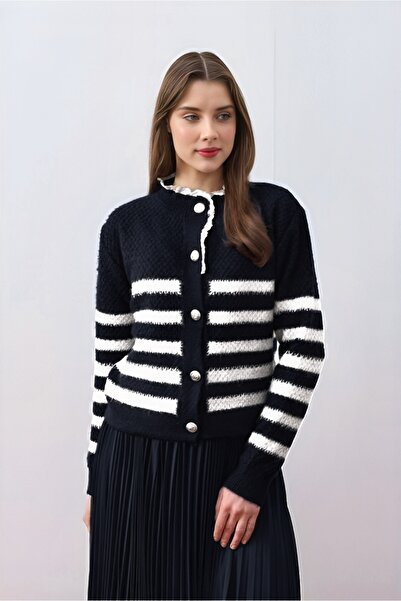 MADAMMERY CARDIGAN CU DETALII DE PROCESARE