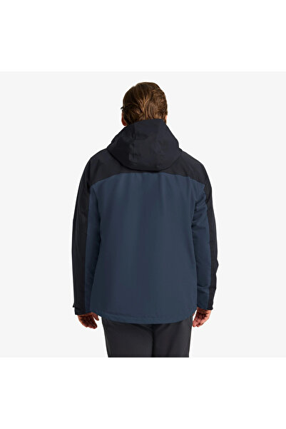 Jack Wolfskin Ανδρικό μπουφάν εξωτερικού χώρου 3 σε 1 σε μπλε ναυτικό χρώμα Wild Places