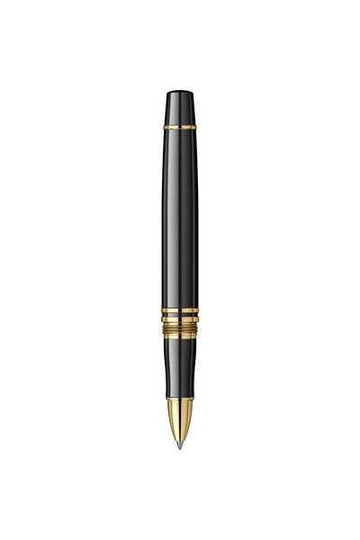 Scrikss WizDesign Yeni Ürün Fortune Roller Kalem Siyah Altın Özel Hediyelik Kutulu - Kişiselleştirilebilir