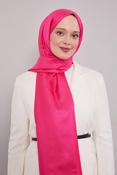 Levidor Fuchsia Silk Shawl