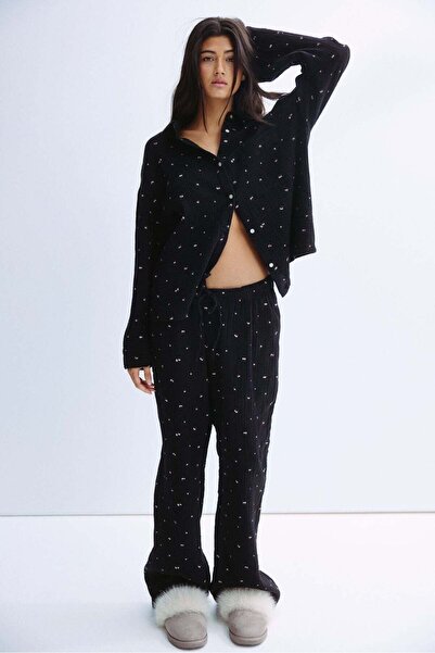 H&M Cotton muslin pyjamas