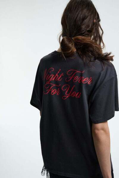 H&M Oversized printed T-shirt