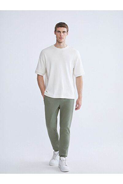 LC Waikiki Lcwaikiki Classic Green Standard Fit Men's Jogger Sweatpants