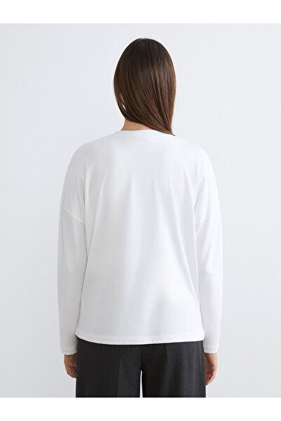 LC Waikiki Vizyon New Season Crew Neck Printed Oversize Women's T-Shirt